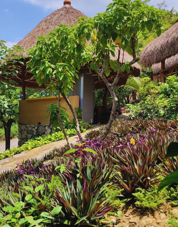 Terrace/patio - Ixak Cabañas (Huehuetlán)