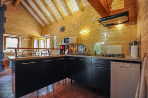 Microwave, oven, dishwasher, highchair