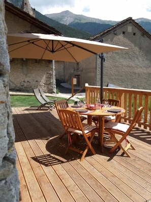 Restauration en plein air