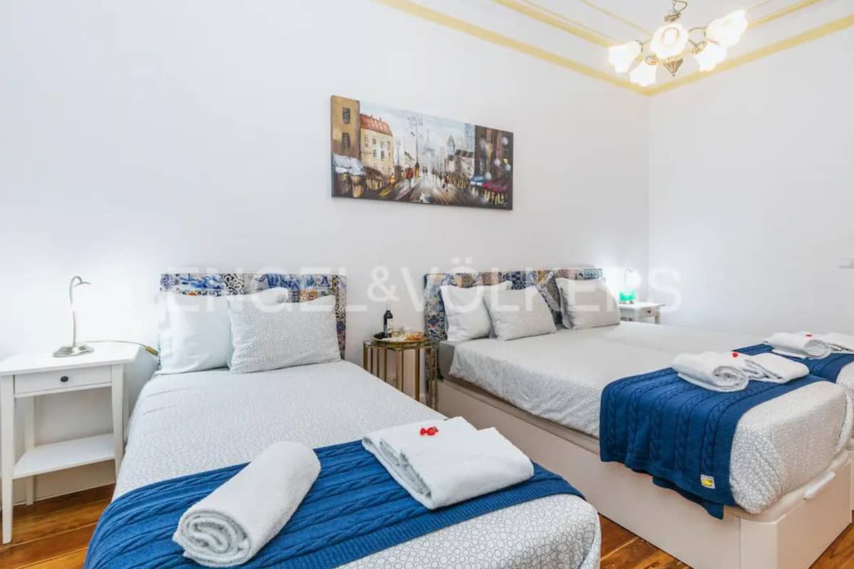 Chambre Sénior avec lits jumeaux