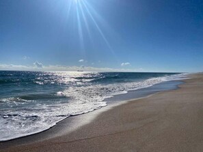 Vlak bij het strand, strandlakens
