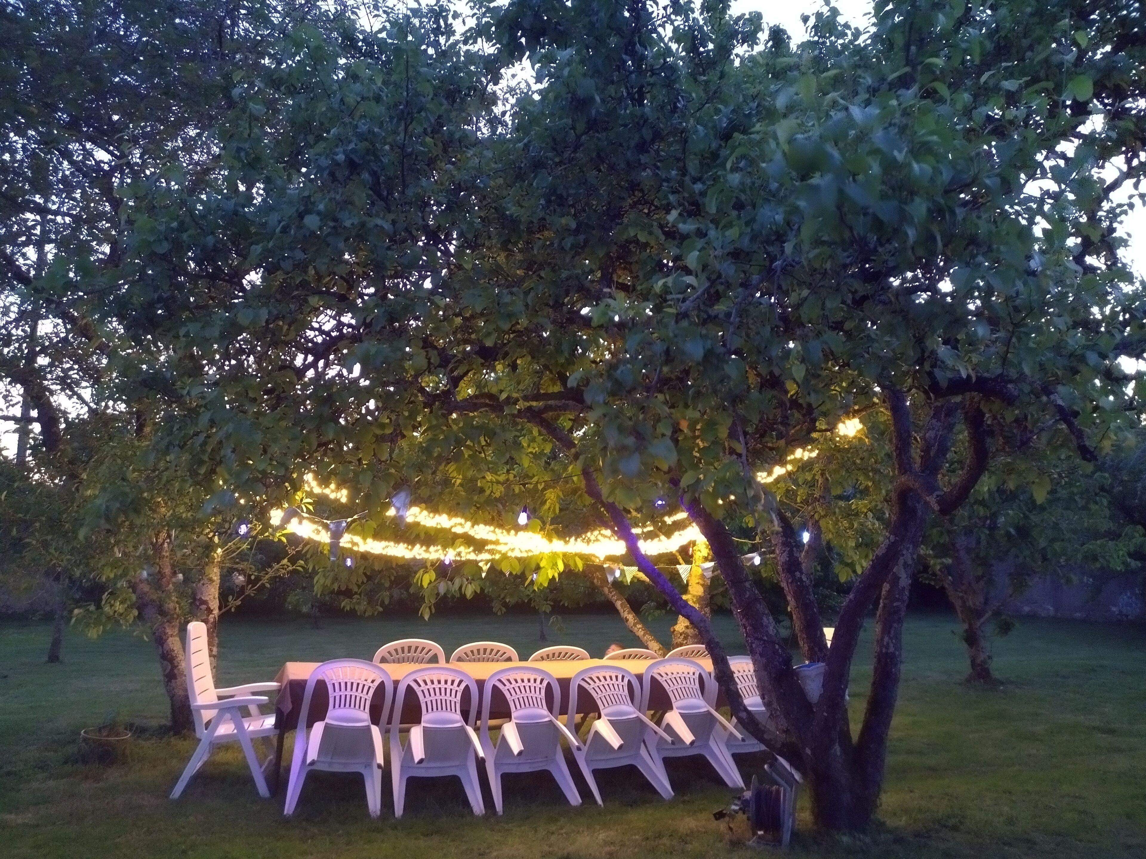 Zona para eventos al aire libre