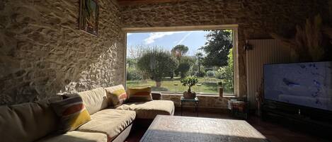 Älytelevisio, takka, tulostin