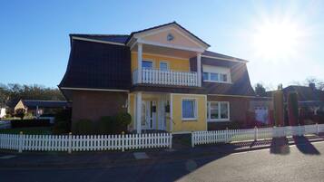 Fassade der Unterkunft