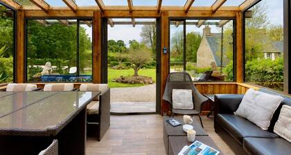 Voisine Boulangerie 25 pers 2 Gîtes : jacuzzi, 15 min mer