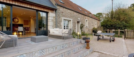 Restauration en plein air