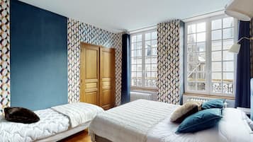6 chambres, fer et planche à repasser, accès Internet