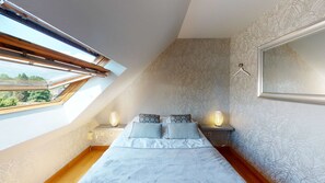 6 Schlafzimmer, Bügeleisen/Bügelbrett, WLAN