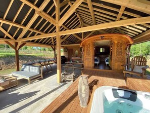 Opções para refeição ao ar livre