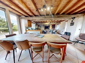 Dining - Hambye'ance Nature 30 people 2 Cottage : Finnish spa billiards (Hambye)