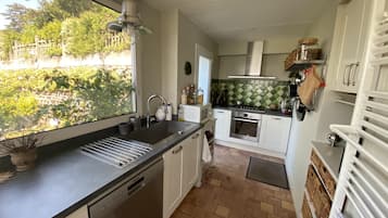 Kühlschrank, Mikrowelle, Ofen, Geschirrspüler