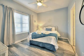 2 chambres, fer et planche à repasser, Wi-Fi gratuit, draps fournis