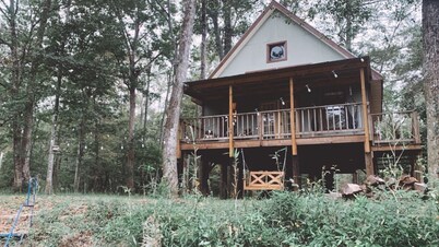 Fairytale Forest River Cabin