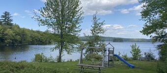 Cozy Long Pond Cottage: community access, private mooring & shared dock.
