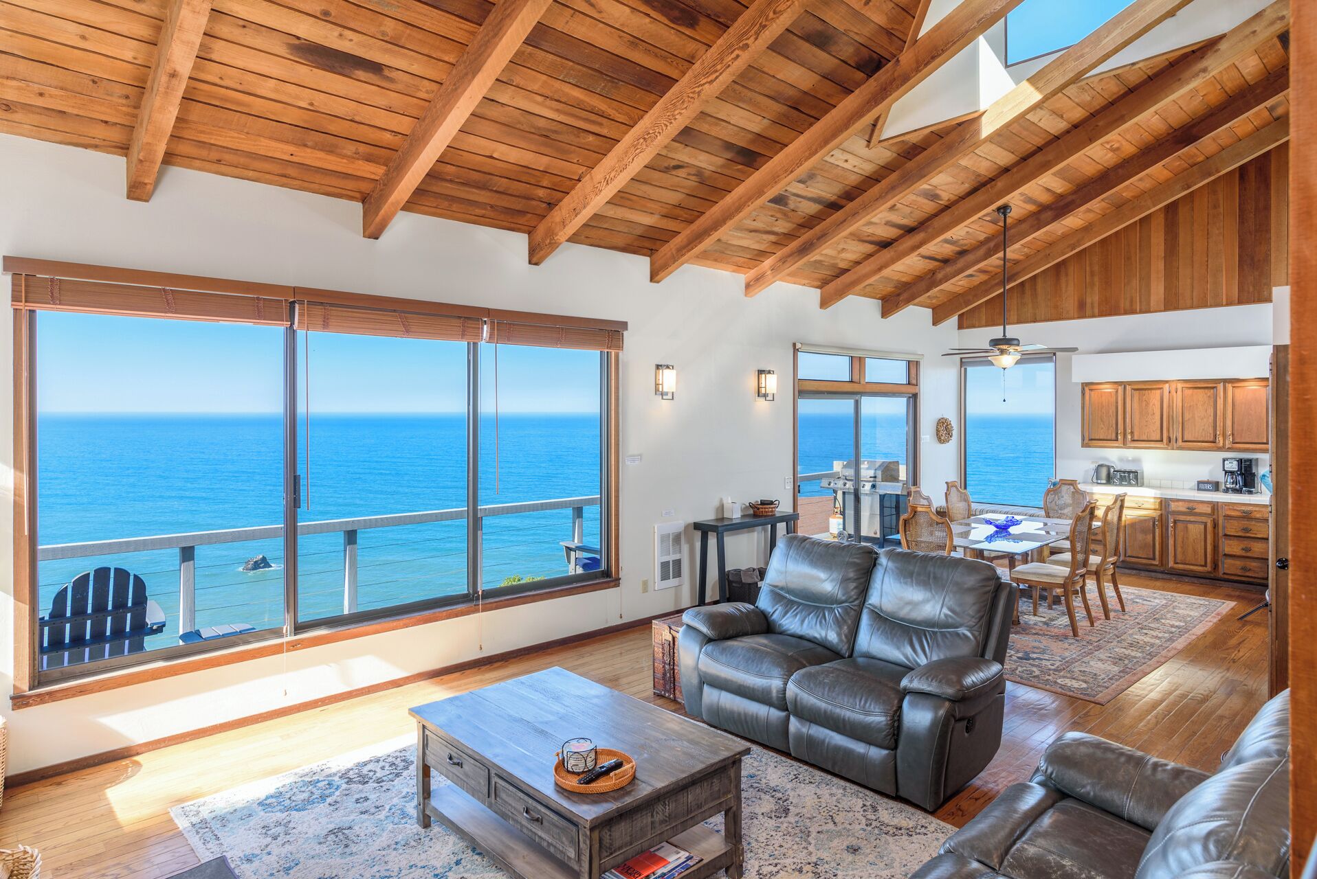 TV connectée, cheminée