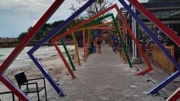 Utendørs bankettområde