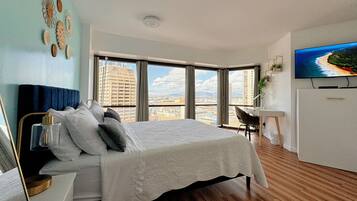 1 bedroom, desk, iron/ironing board, free WiFi