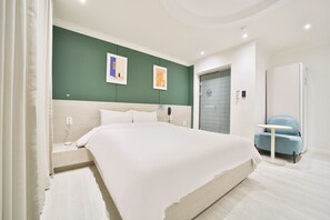 Quarto luxo | 1 quarto, Wi-Fi de cortesia, roupa de cama