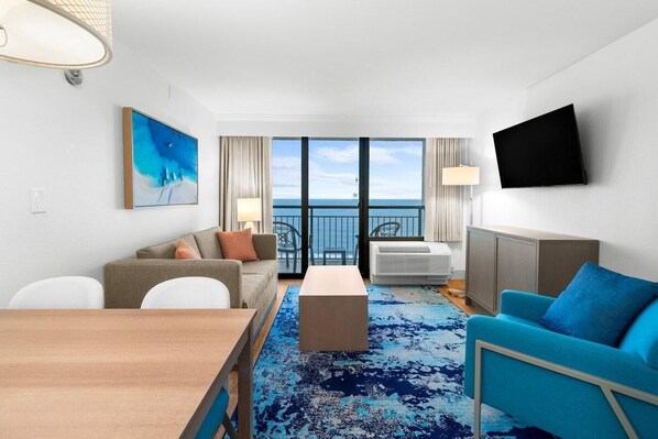 Unclassified image, 1 of 19, button - Seascape Suite: Oceanfront Suite 12th Floor (Myrtle Beach)