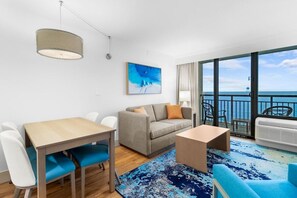 TV - Seascape Suite: Oceanfront Suite 12th Floor (Myrtle Beach)