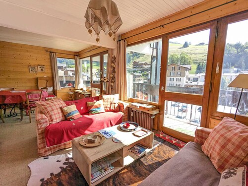 Apartment with Balcony in La Clusaz Center