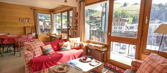 Apartamento con balcón en el centro de La Clusaz