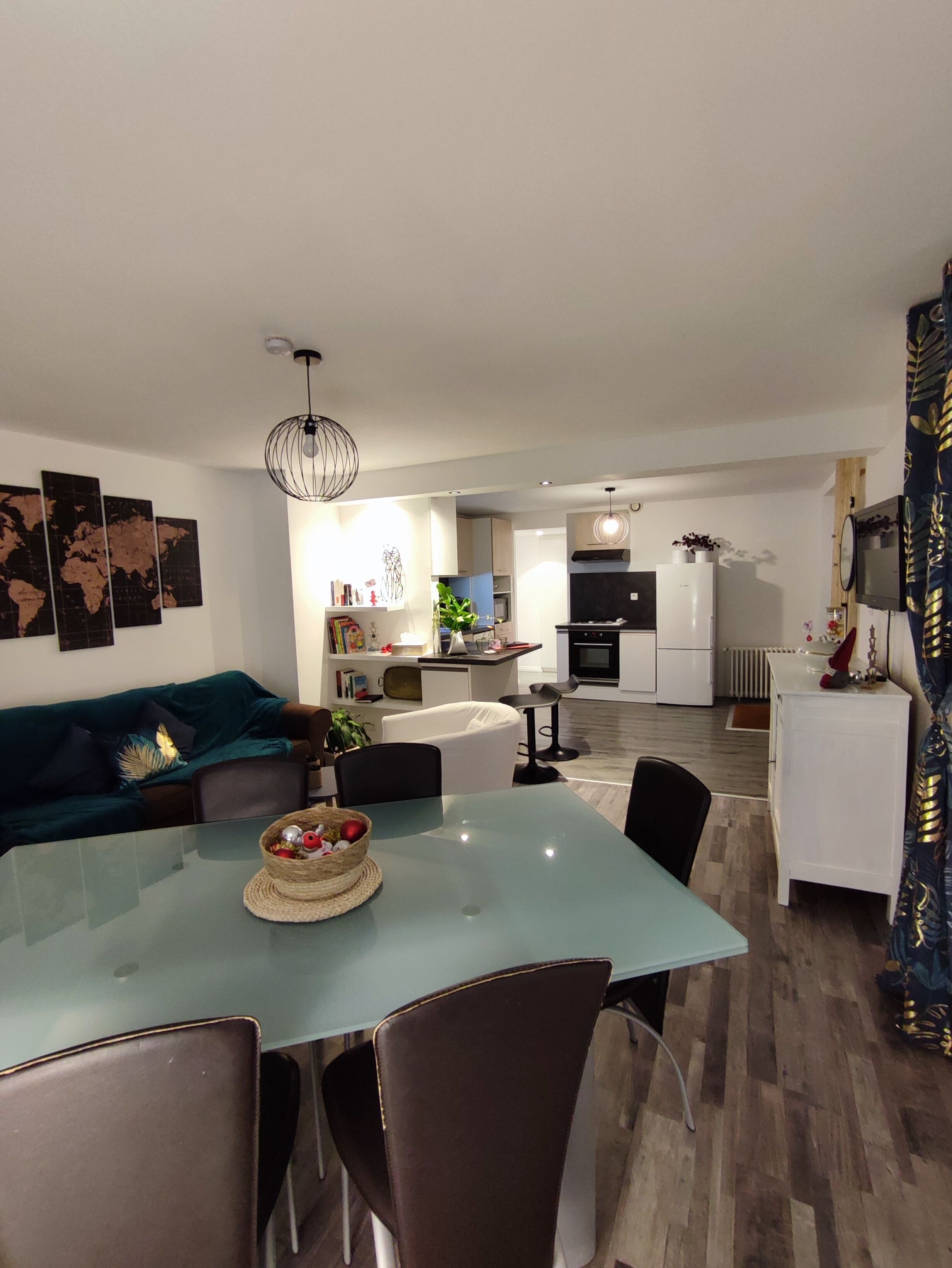 TV, video-game console, DVD player, books