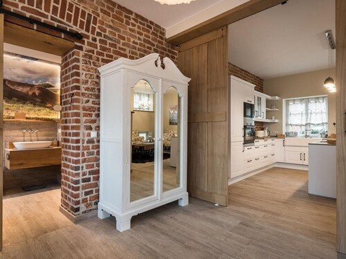 Ferienwohnung "Paulina" im historischen Speichergebäude auf einem Bauernhof 