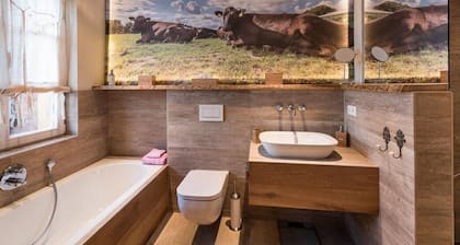 Ferienwohnung "Paulina" im historischen Speichergebäude auf einem Bauernhof