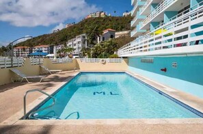 Pool - ☀️Hermoso Estudio frente al mar Ocean Blue Faith (Fajardo)