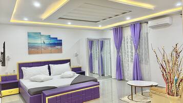 Suite Premium, 1 très grand lit | 1 chambre, draps en coton égyptien, literie de qualité supérieure