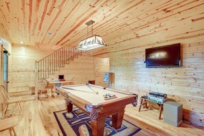 Interior - Fire Pit & Views: Picturesque Cabin in Burnsville! (Burnsville)