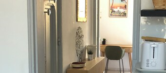 T2 Portissol, Idéalement Situé, Parking Privé, Port & Plage à Pieds