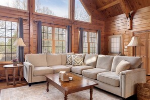 TV connectée, cheminée, table de tennis de table