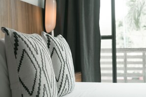 Chambre Double Deluxe | Bureau, Wi-Fi gratuit, draps fournis
