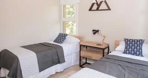 2 habitaciones, wifi y ropa de cama