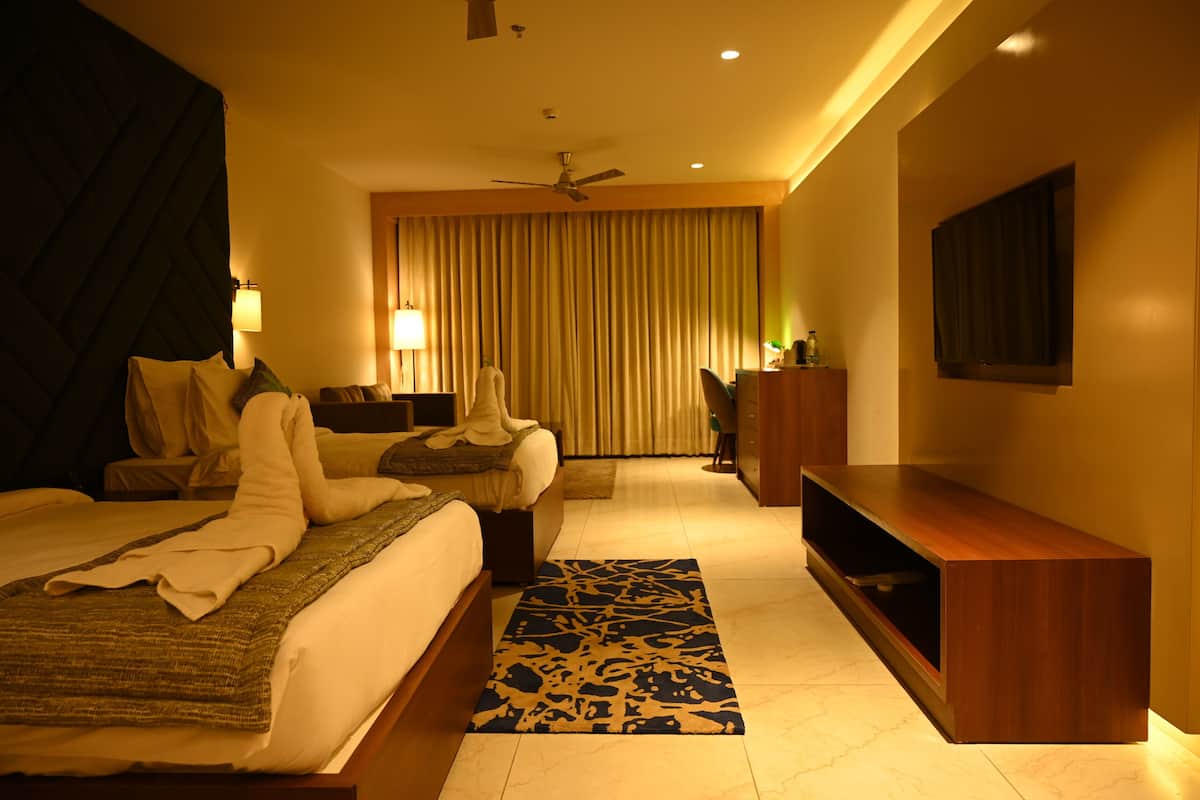 Phòng Deluxe | 1 phòng ngủ, két bảo mật tại phòng, phòng cách âm