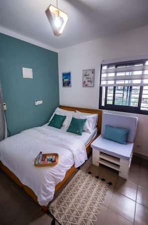 1 chambre, Wi-Fi gratuit, draps fournis