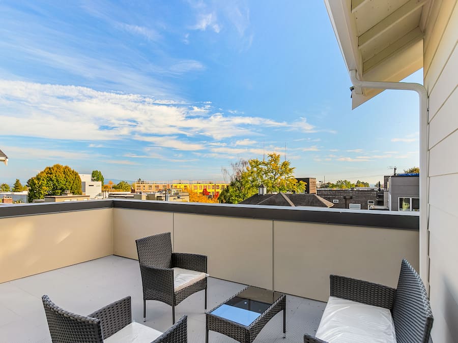 Terraço na cobertura