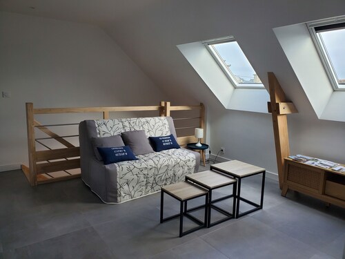 Maison Entièrement Équipée Située à 200 m de la Plage et Proche des Commerces