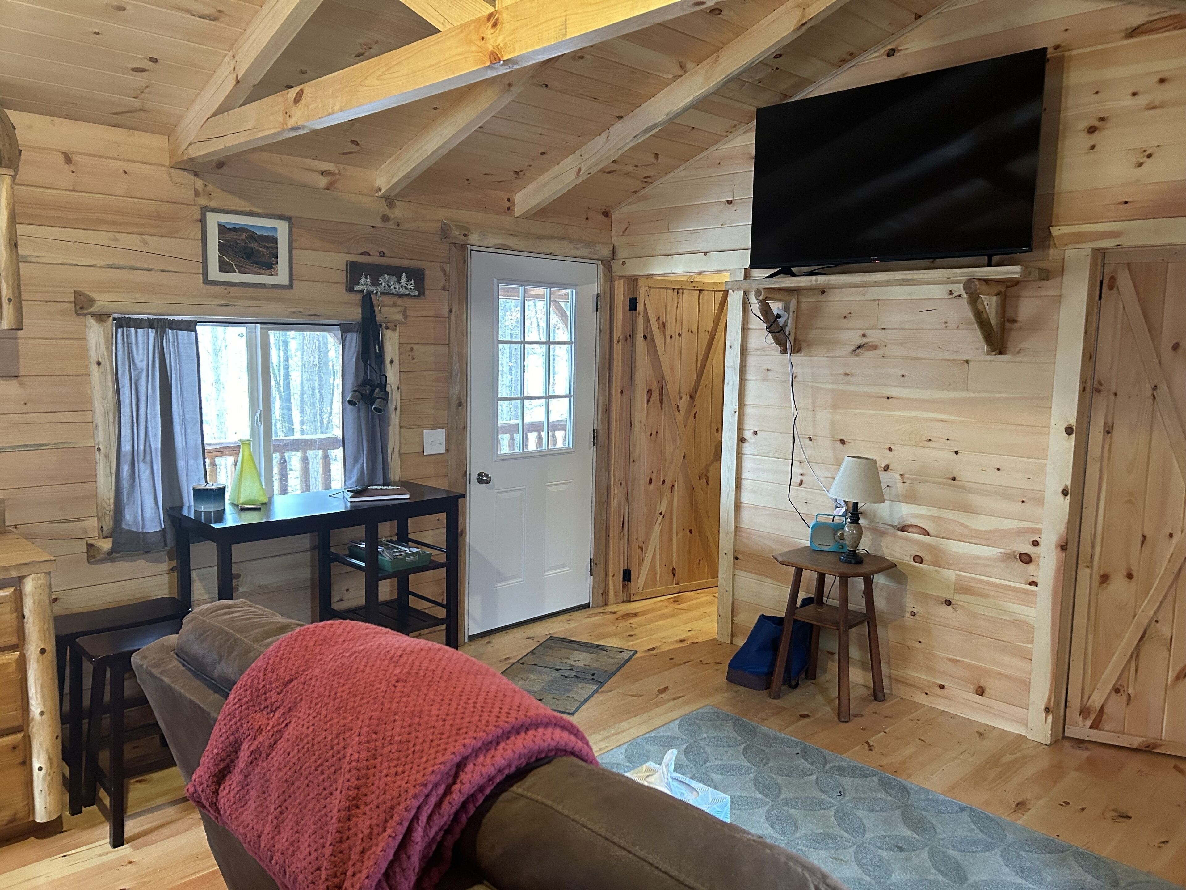 Smart TV, caminetto, videogiochi