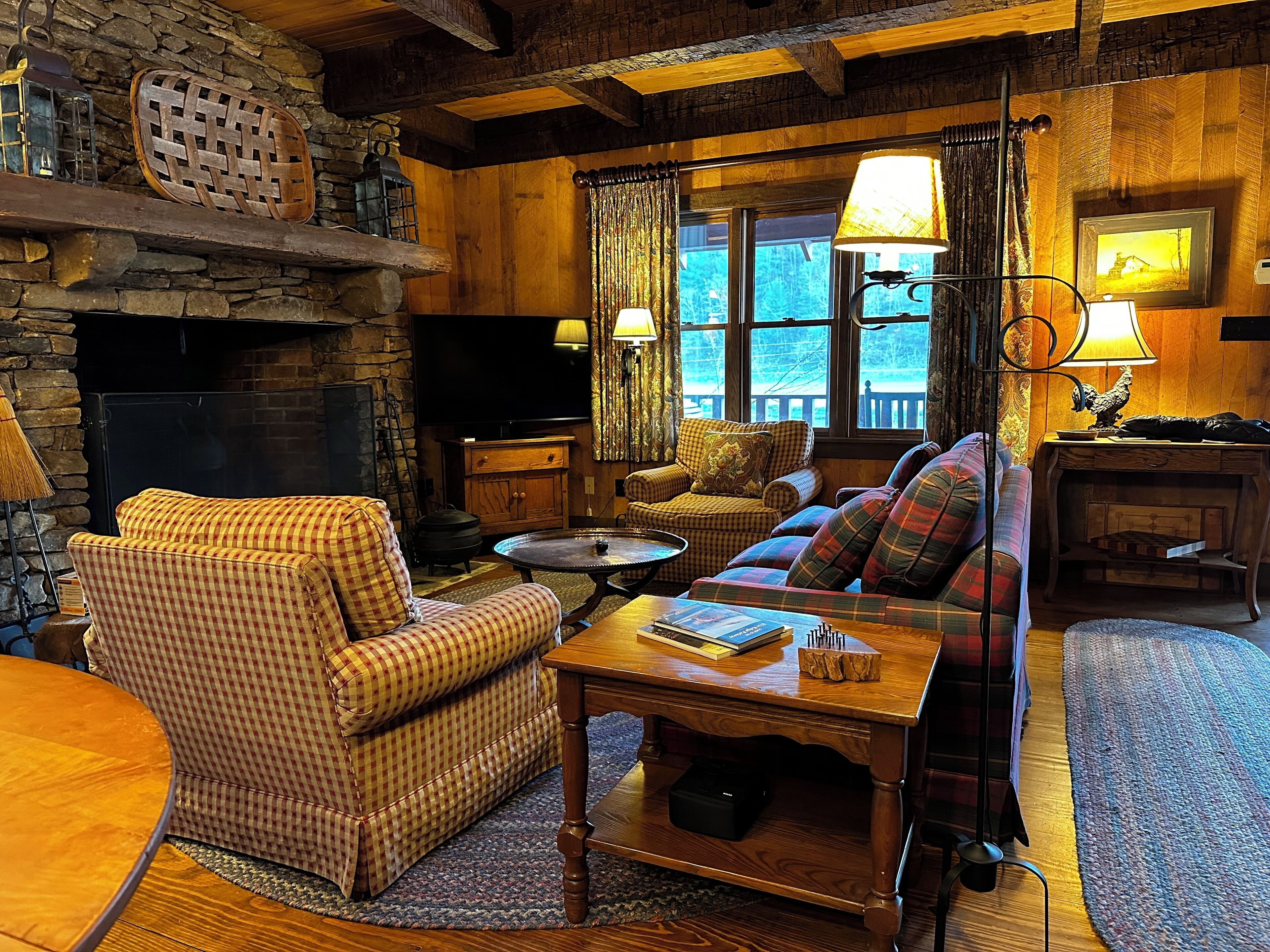 Älytelevisio, takka