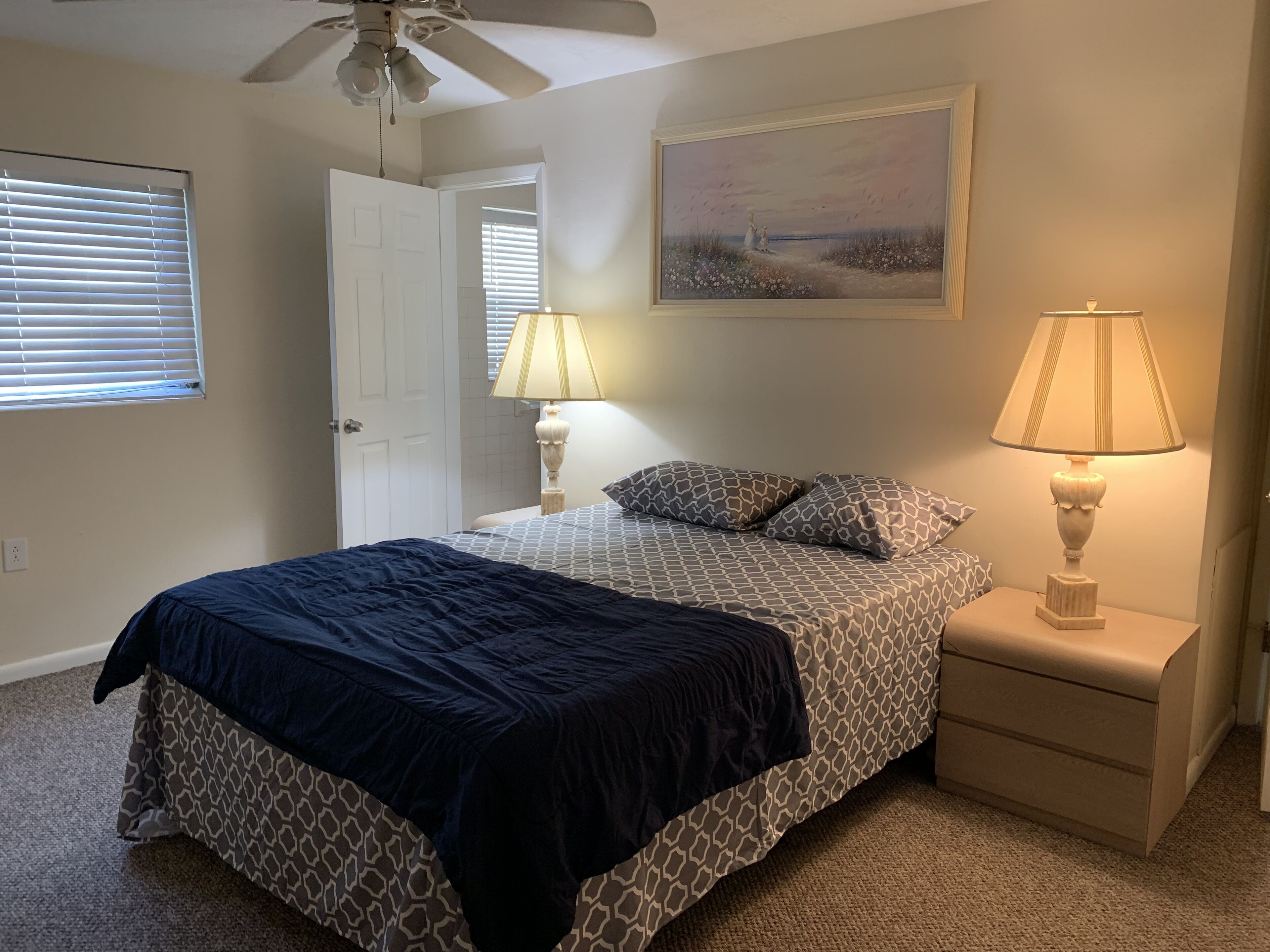 2 bedrooms, desk, free WiFi, bed sheets