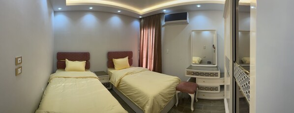 3 soverom, strykejern/-brett, wi-fi og sengetøy