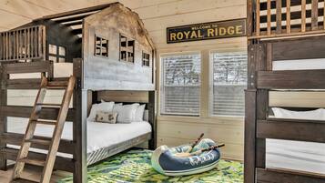 8 bedrooms, iron/ironing board, travel crib, free WiFi