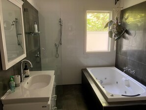 シャワー、ヘアドライヤー、タオル、石鹸