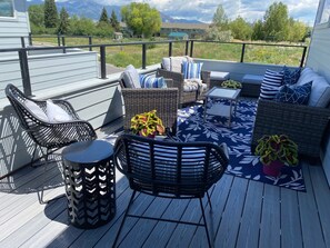 Terrace/patio - Dog Friendly Townhouse, minutes to MSU & Downtown Bozeman! Welcome Home! (Bozeman)