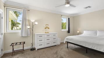 4 dormitorios, tabla de planchar con plancha, wifi y ropa de cama