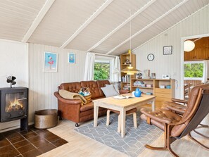 Télévision, cheminée