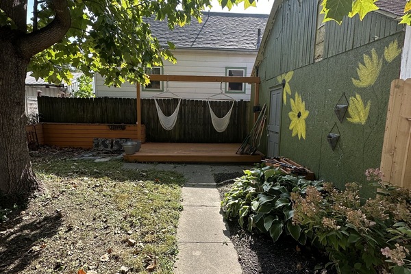 Overnattingsstedets uteområder